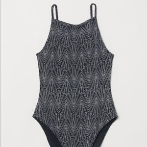 H&M Glittery Bodysuit